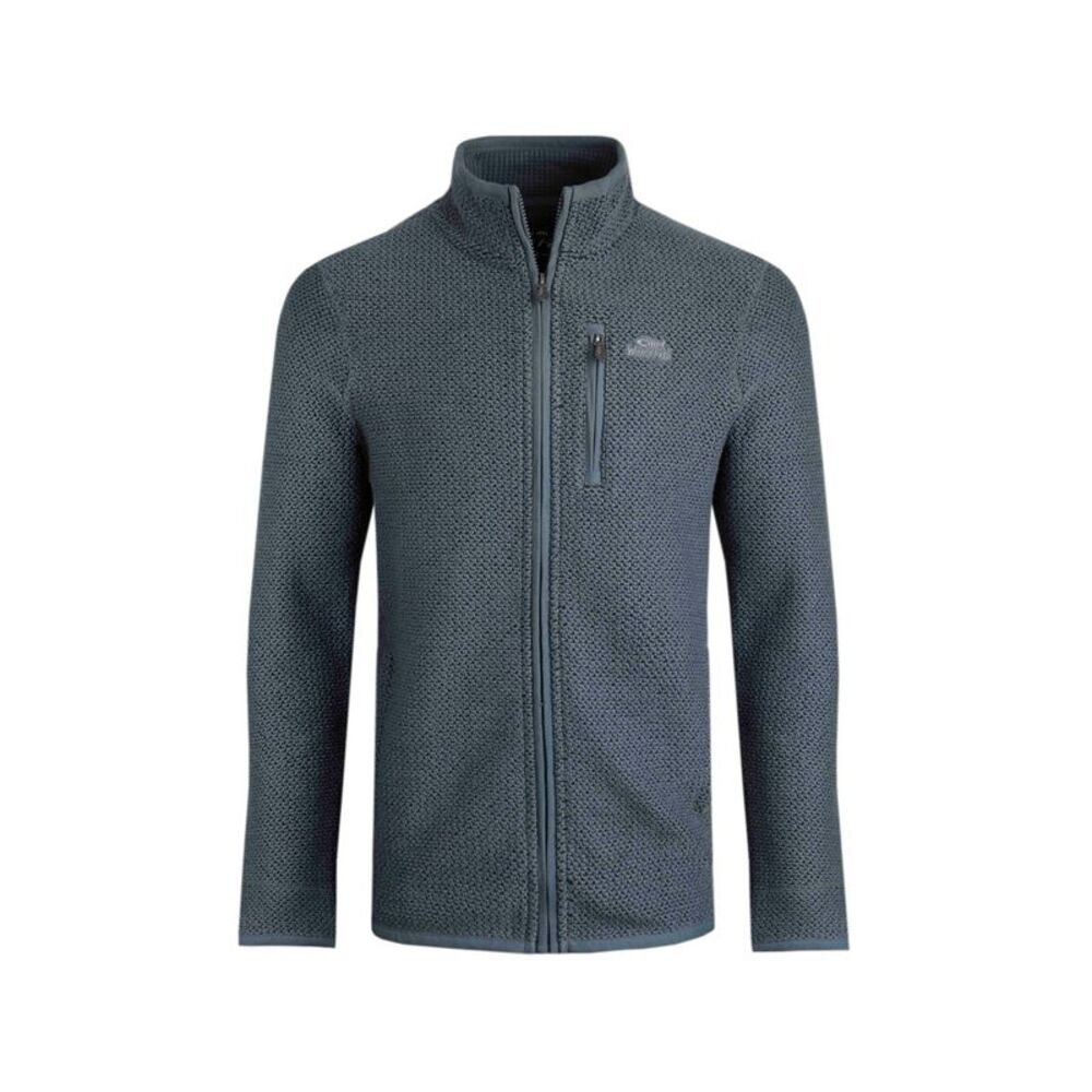 Weird Fish Mens Transom Zip Macaroni Eco Friendly Jacket / Dusty Blue